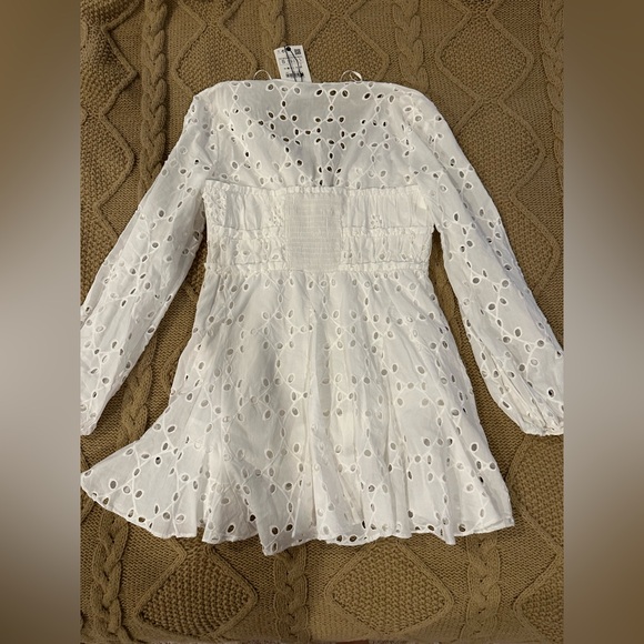 White Zara dress Size Small - Picture 8 of 8